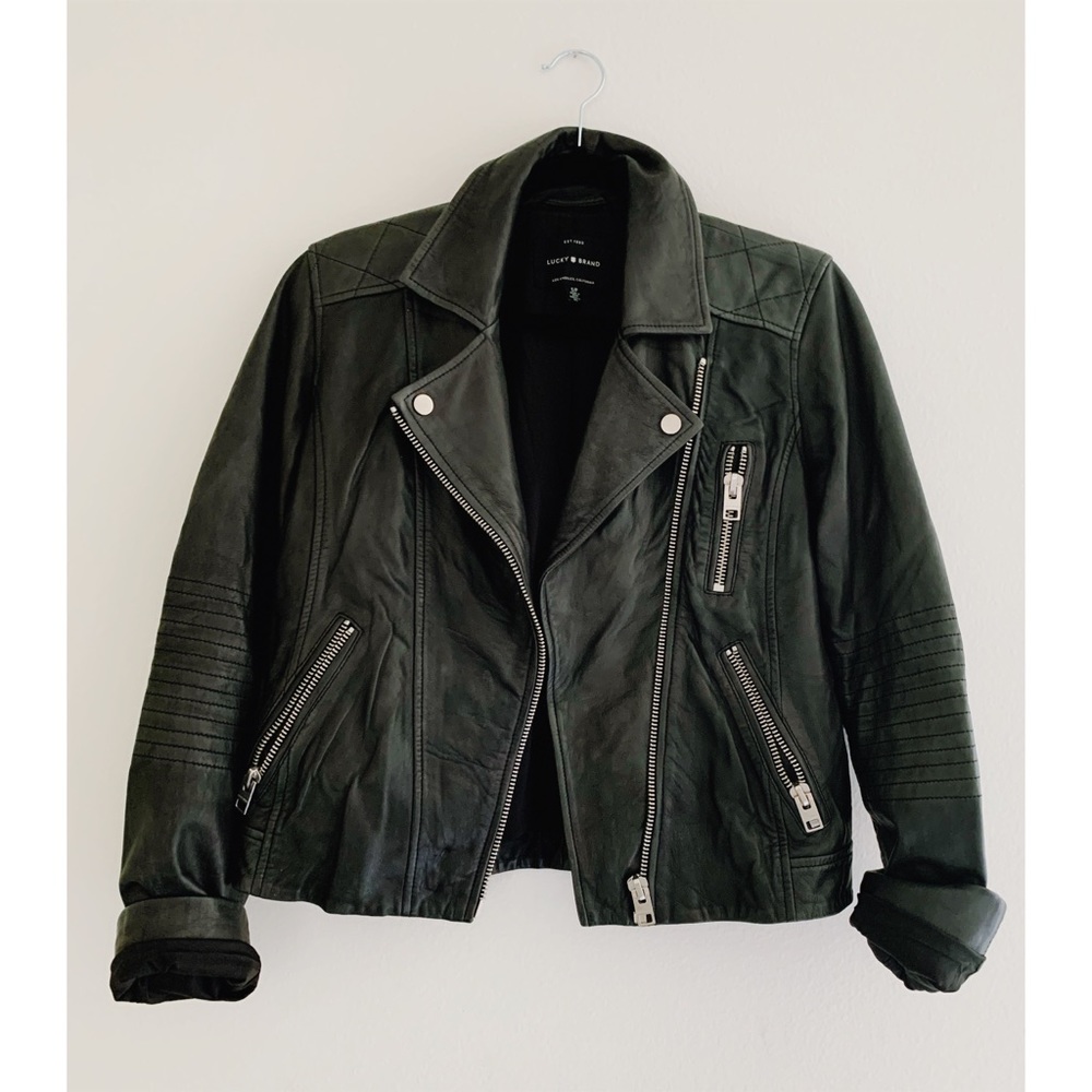 Leather Moto Jacket